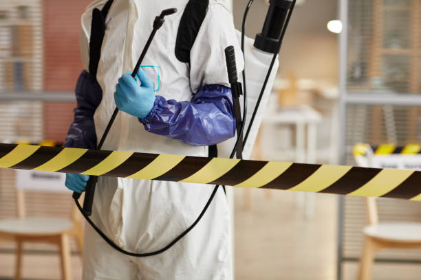 Professional Trauma Scene Cleanup technician working in Carthage, IL